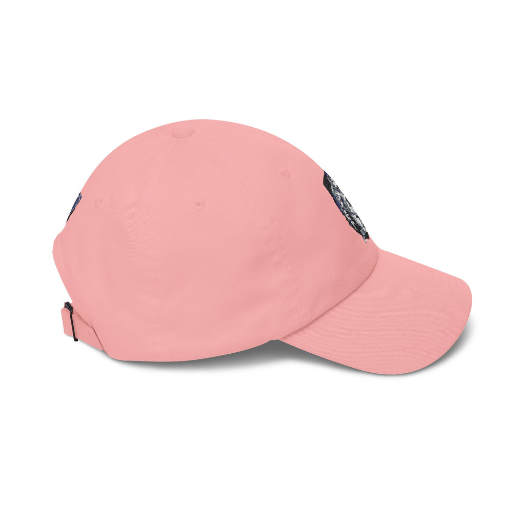 "Celestial Empress: Premium Female Astronaut Embroidered Cap"