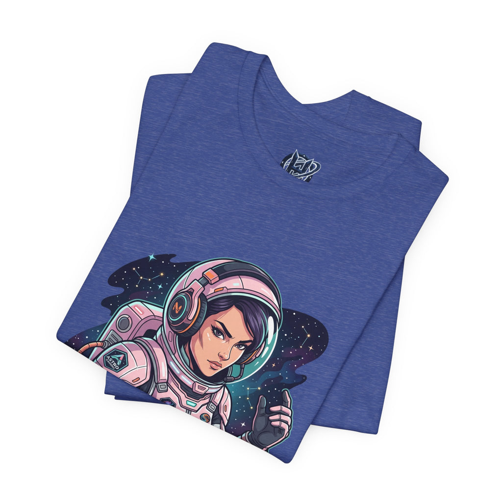 "Cyber-Nova: Galactic Empress Gaming Tee"