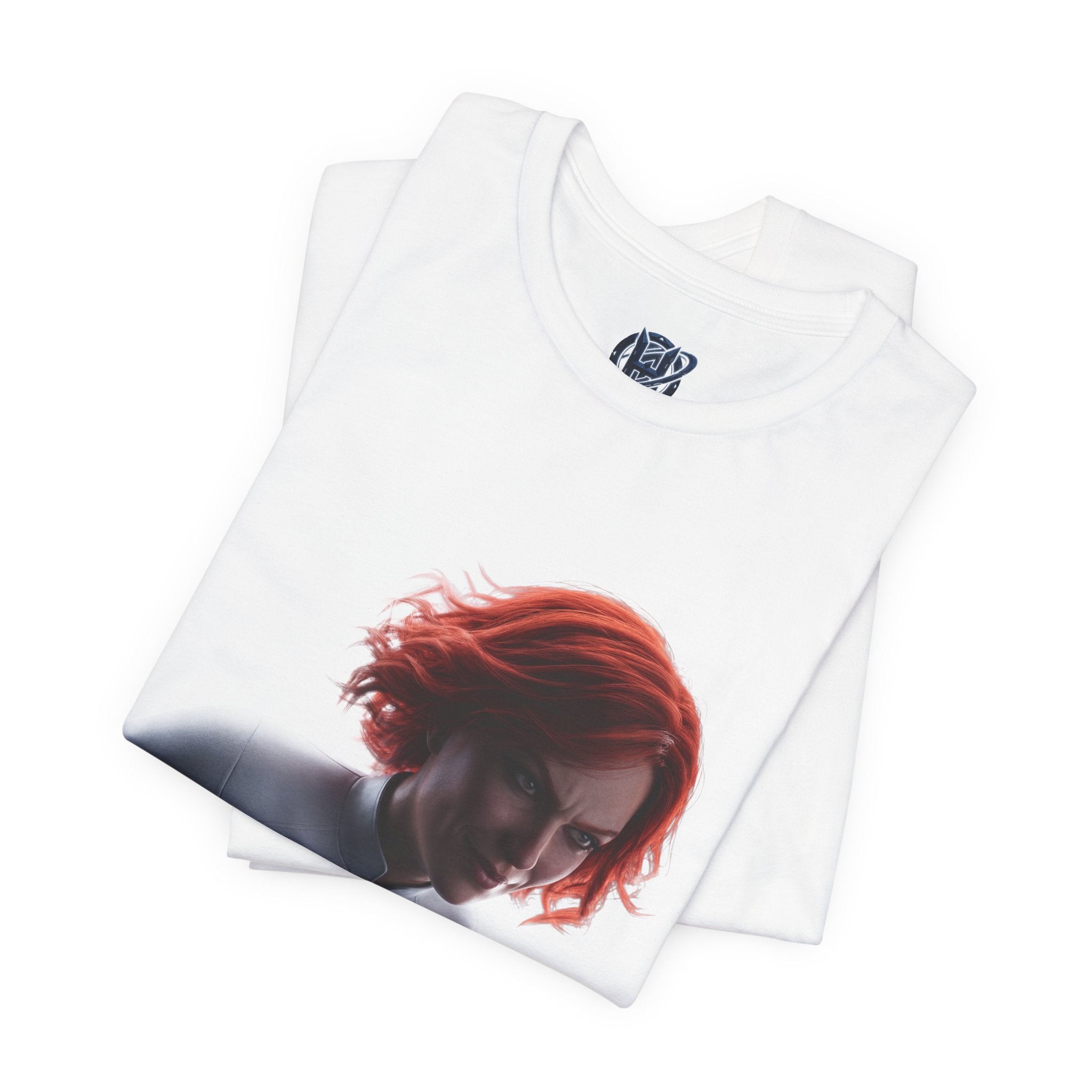 Superhero Flight T-Shirt — Red-Haired Flying Hero Graphic Tee
