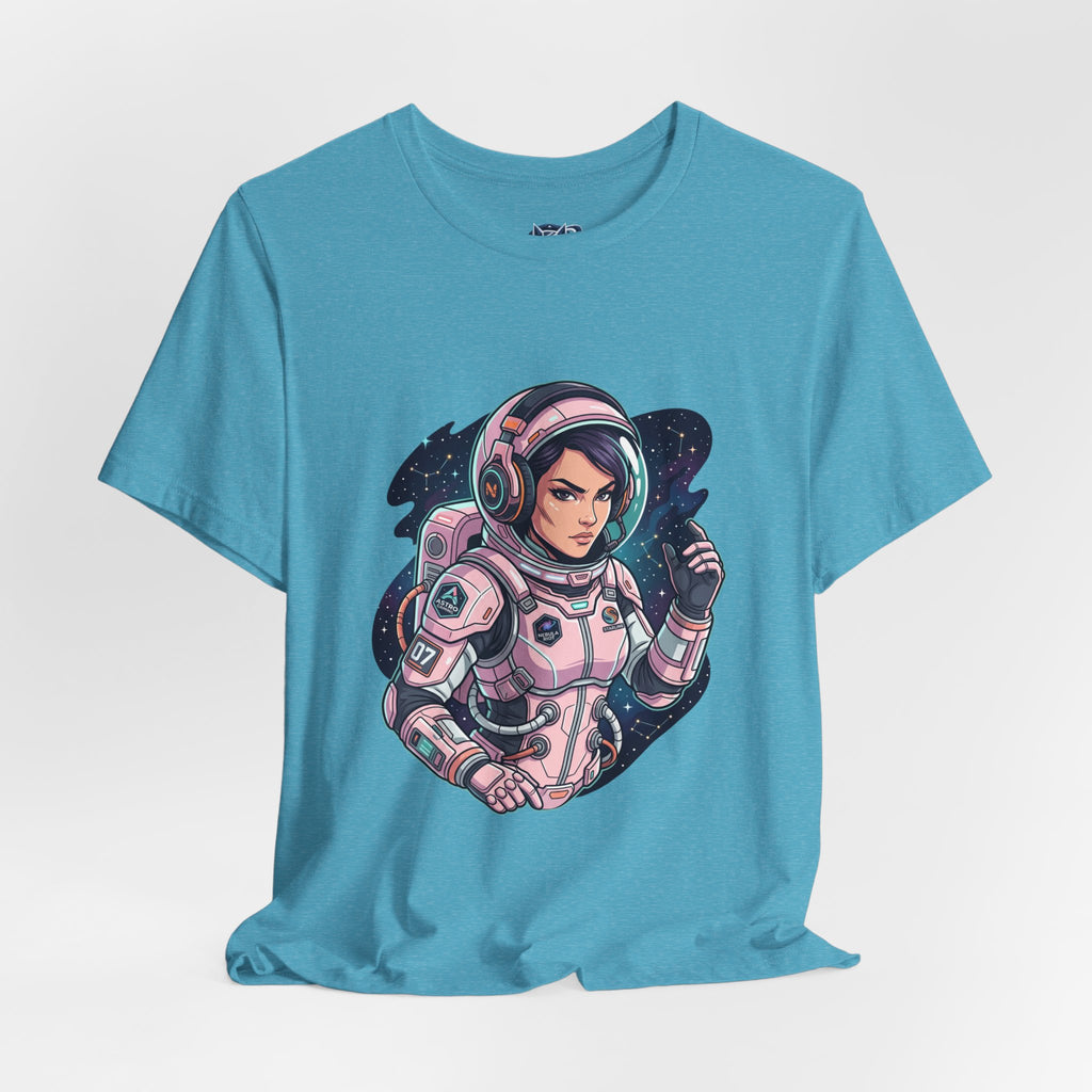 "Cyber-Nova: Galactic Empress Gaming Tee"