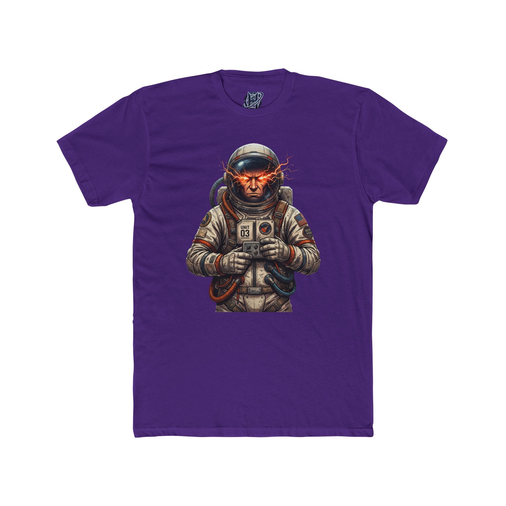 "Red-Eyed Cosmonaut Gaming Gift Tee"