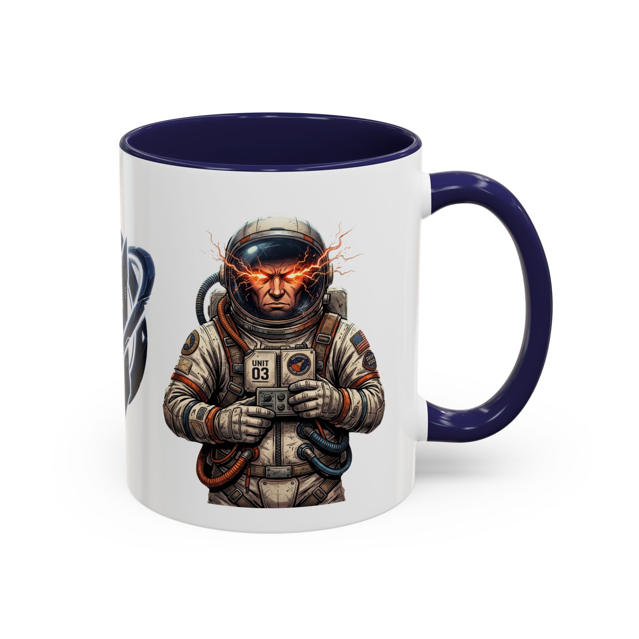 Space Astronaut Coffee Mug - Sci‑Fi Cosmic Crew Accent Mug (11/15oz)