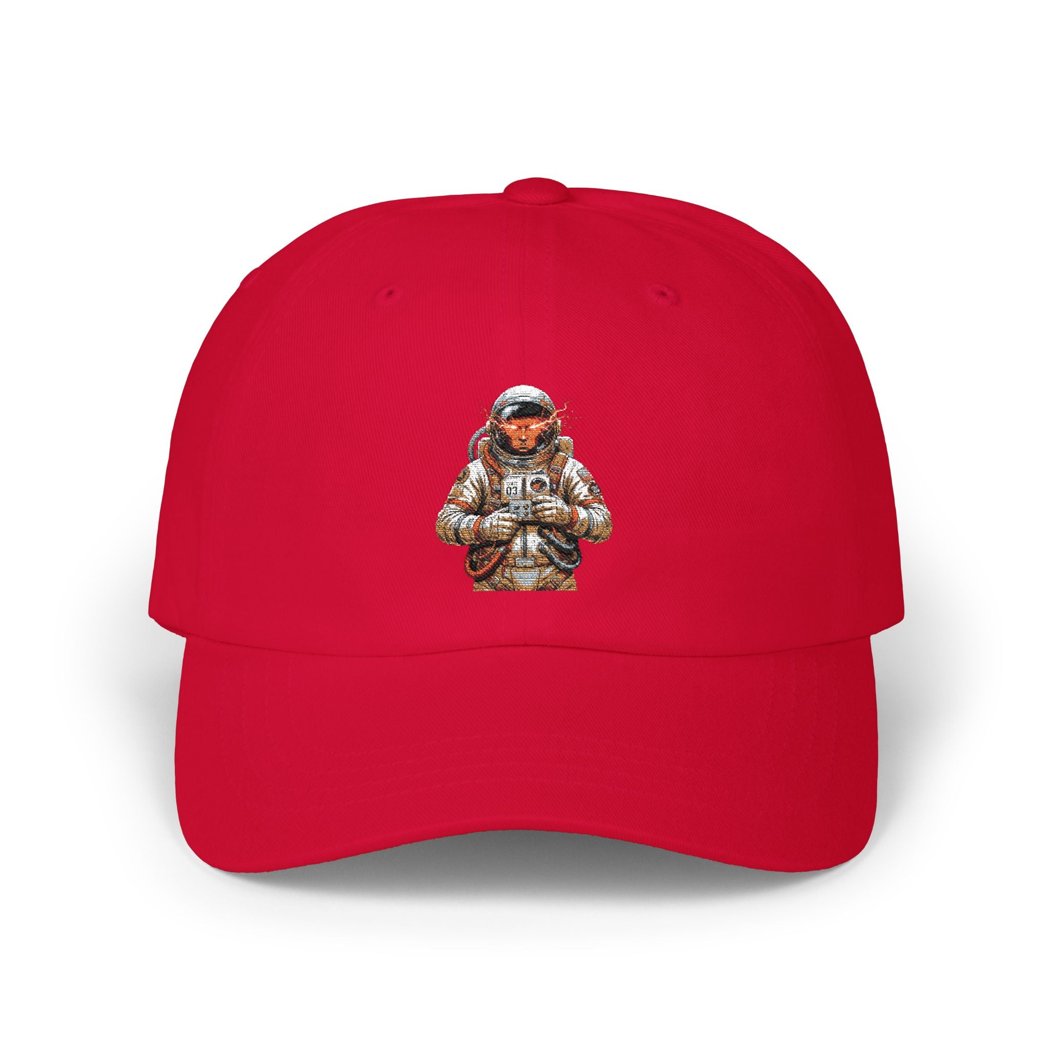 "HyperObrit: Overdrive Astronaut Premium Embroidered Cap"