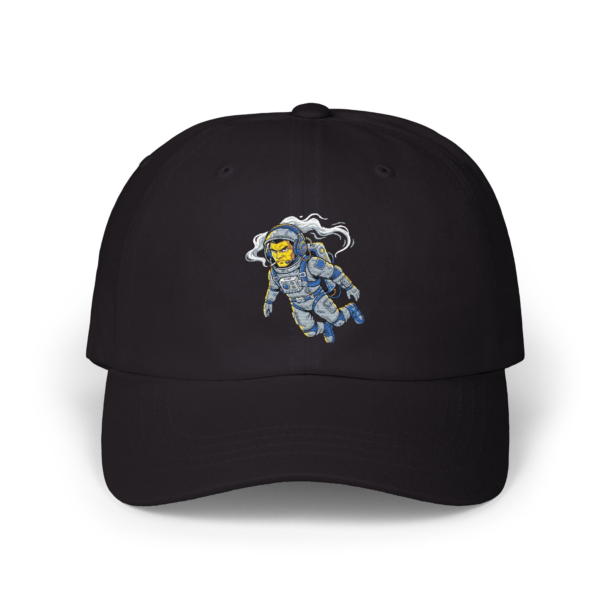 "Cosmic Command: Premium Embroidered Astronaut Dad Hat"
