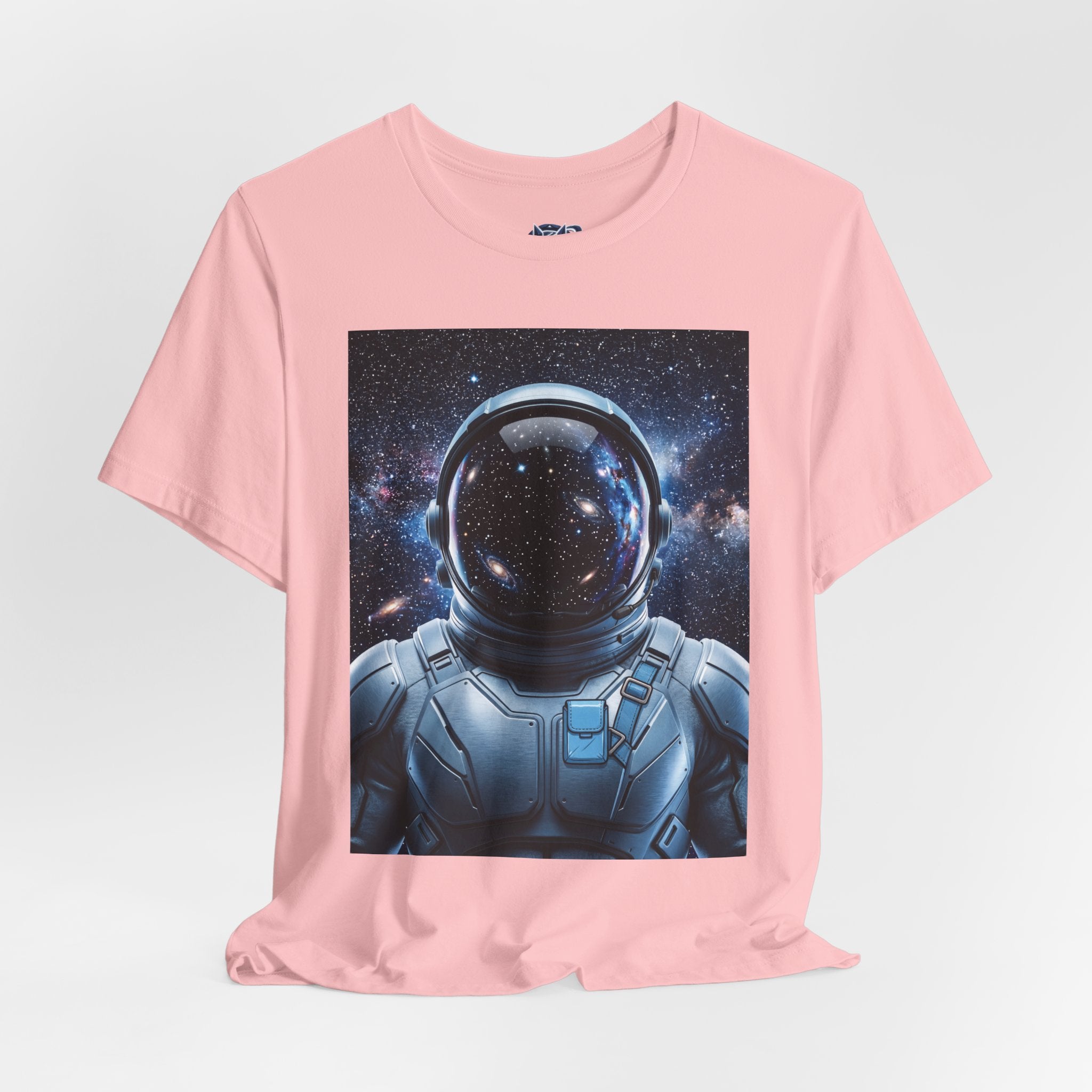 Astronaut Graphic Tee — Space Helmet Galaxy T-Shirt