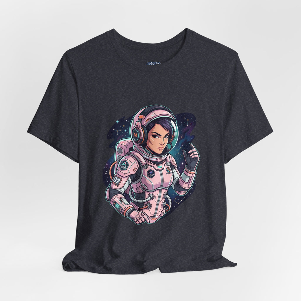 "Cyber-Nova: Galactic Empress Gaming Tee"