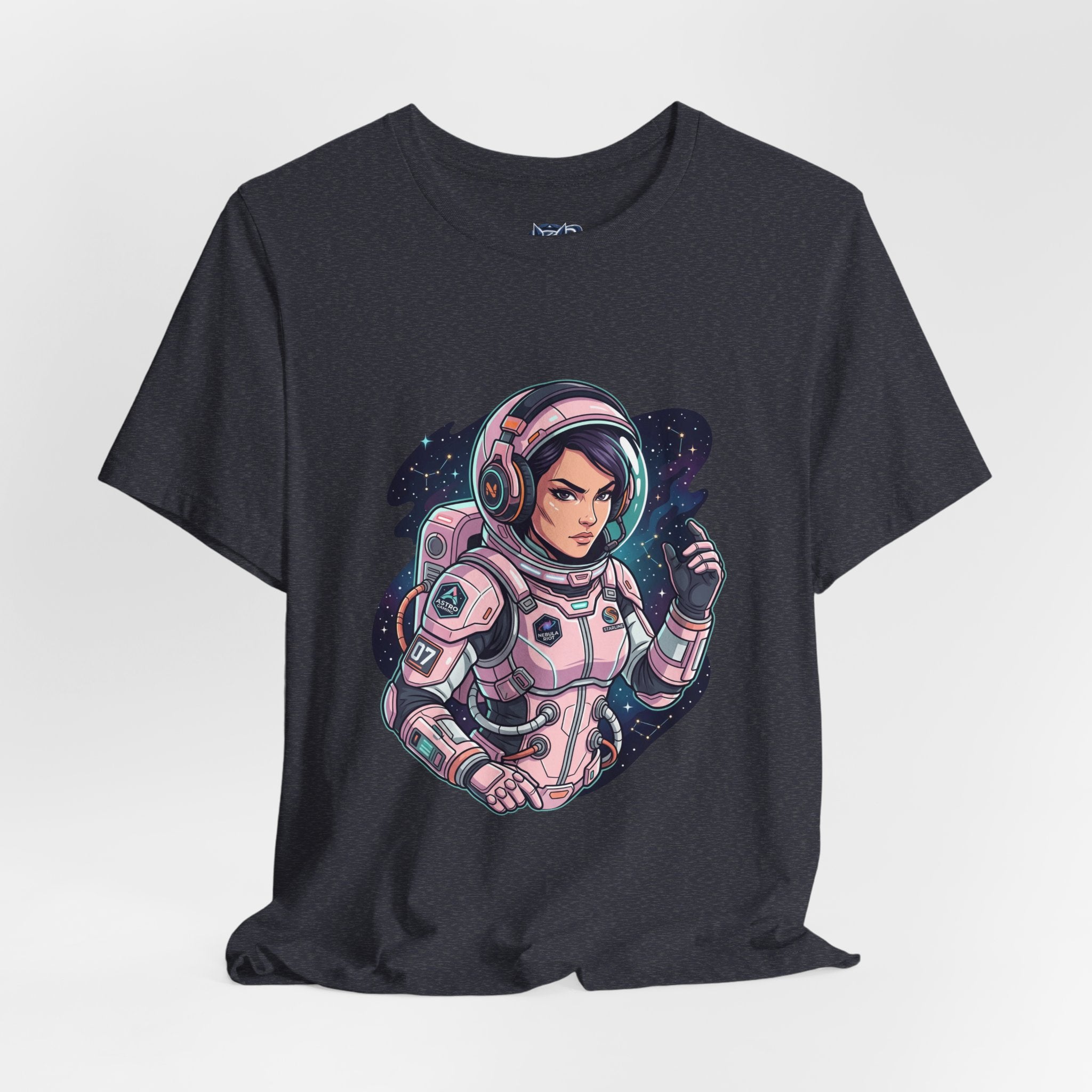 "Cyber-Nova: Galactic Empress Gaming Tee"