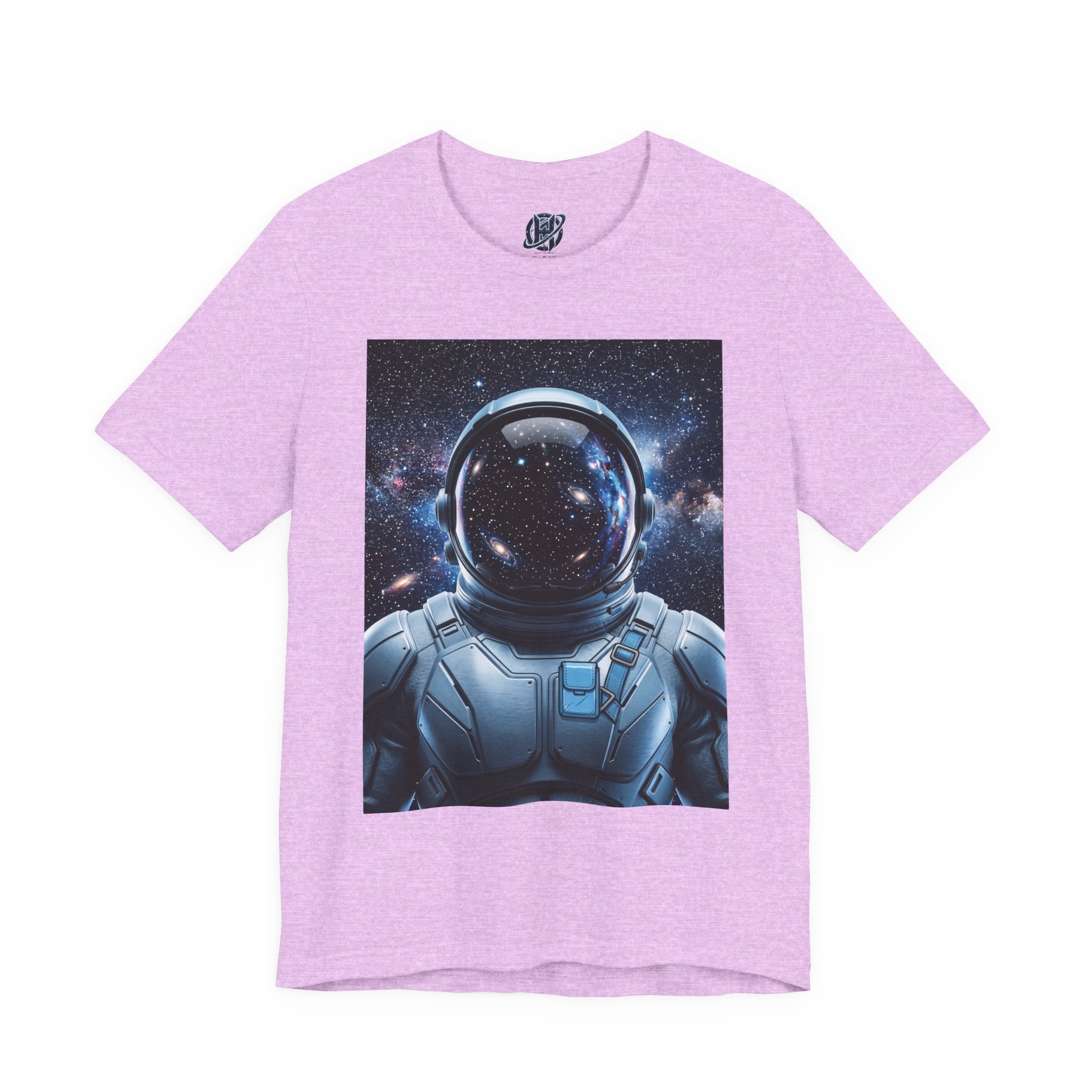 Astronaut Graphic Tee — Space Helmet Galaxy T-Shirt