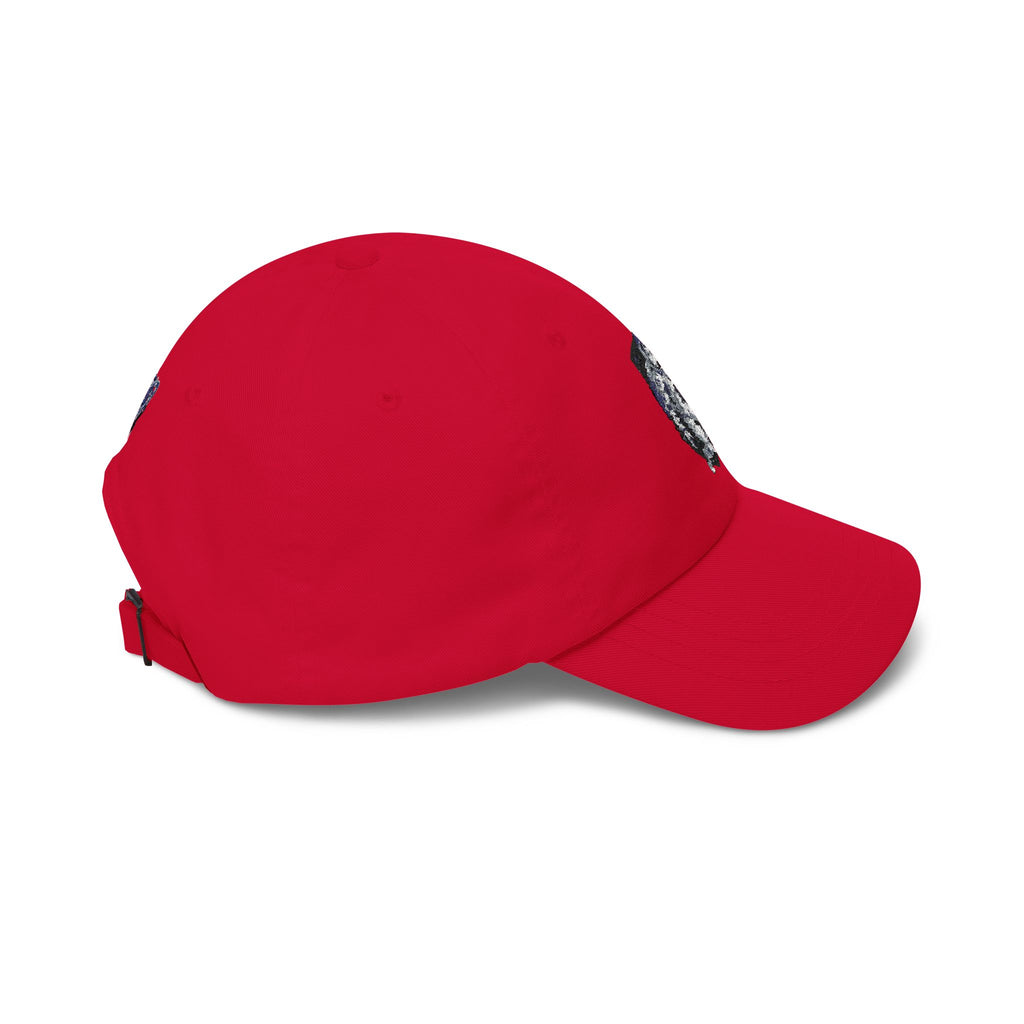 "Celestial Empress: Premium Female Astronaut Embroidered Cap"