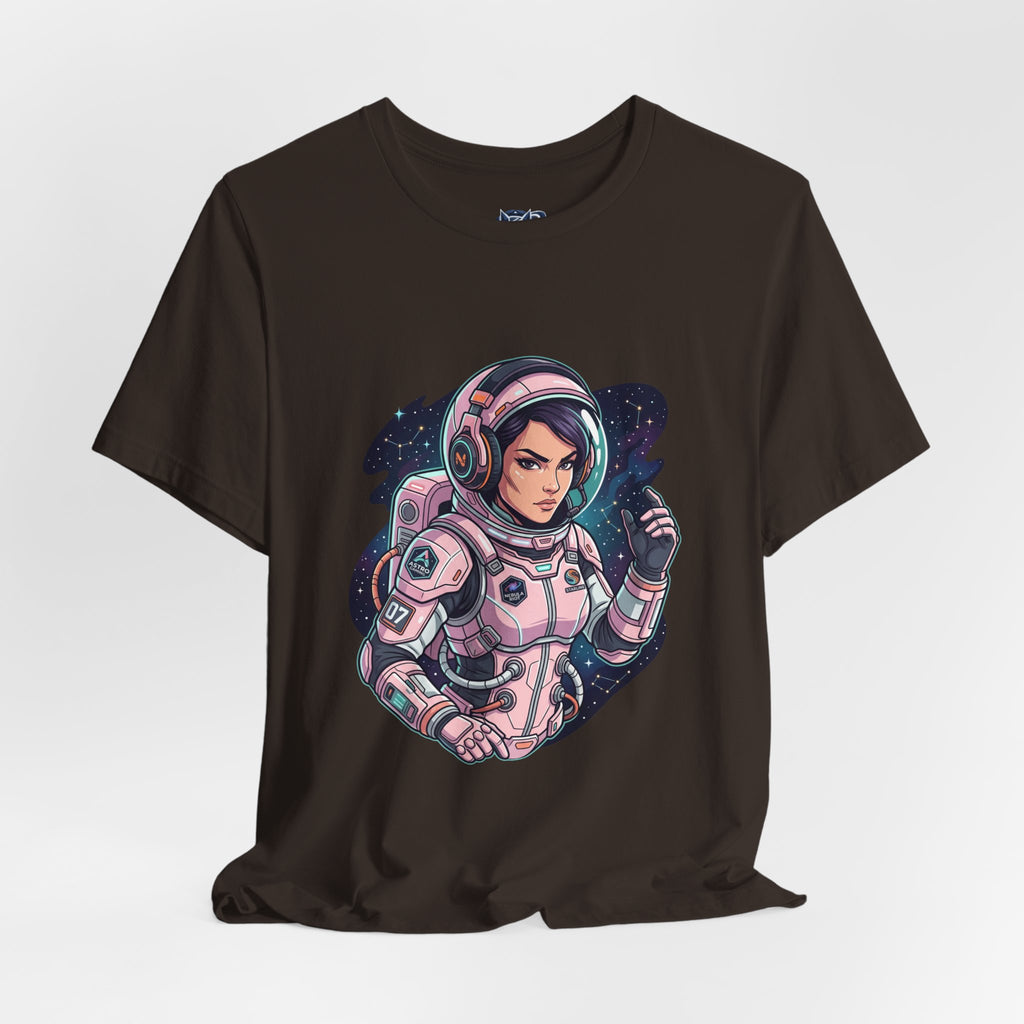 "Cyber-Nova: Galactic Empress Gaming Tee"