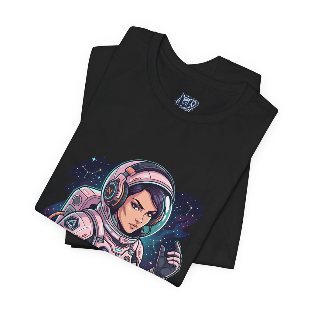 "Cyber-Nova: Galactic Empress Gaming Tee"