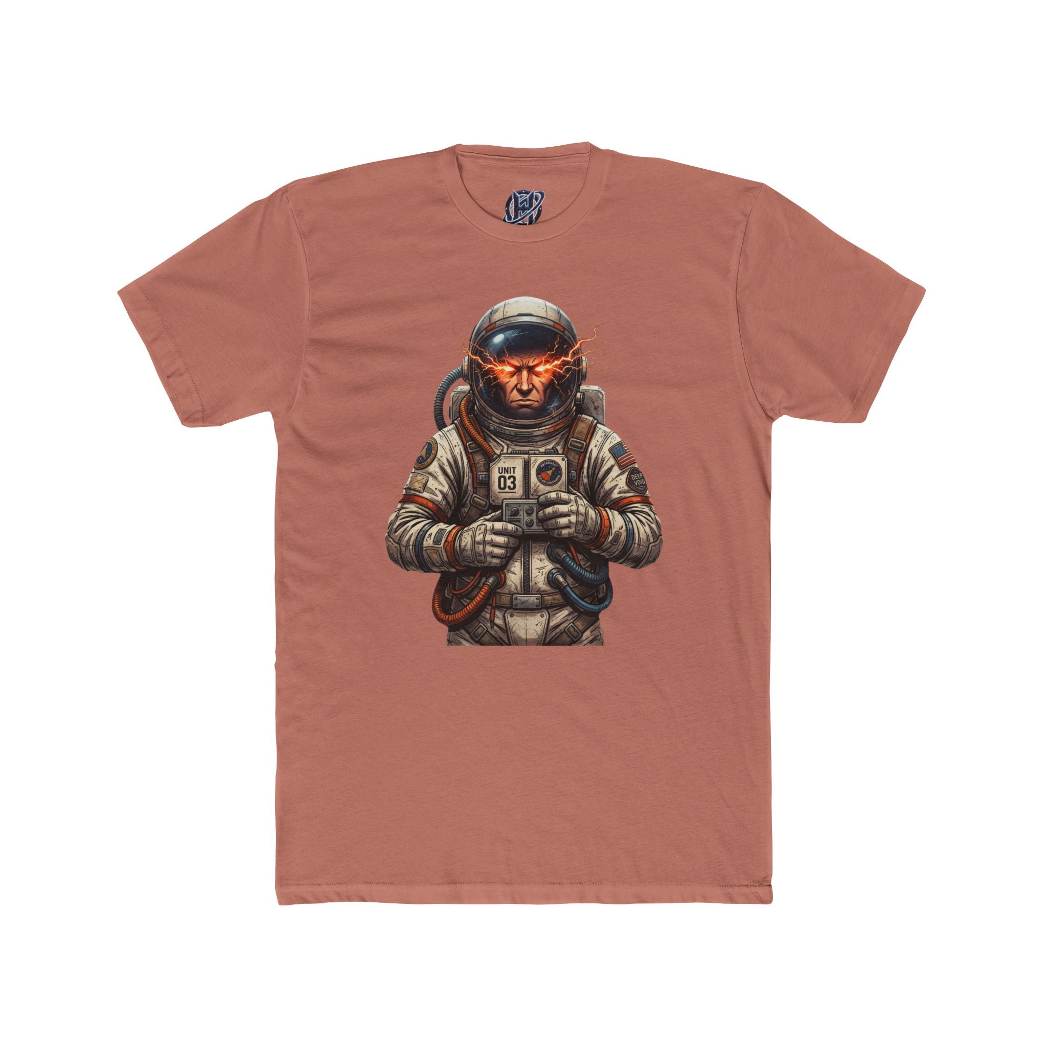 "Red-Eyed Cosmonaut Gaming Gift Tee"