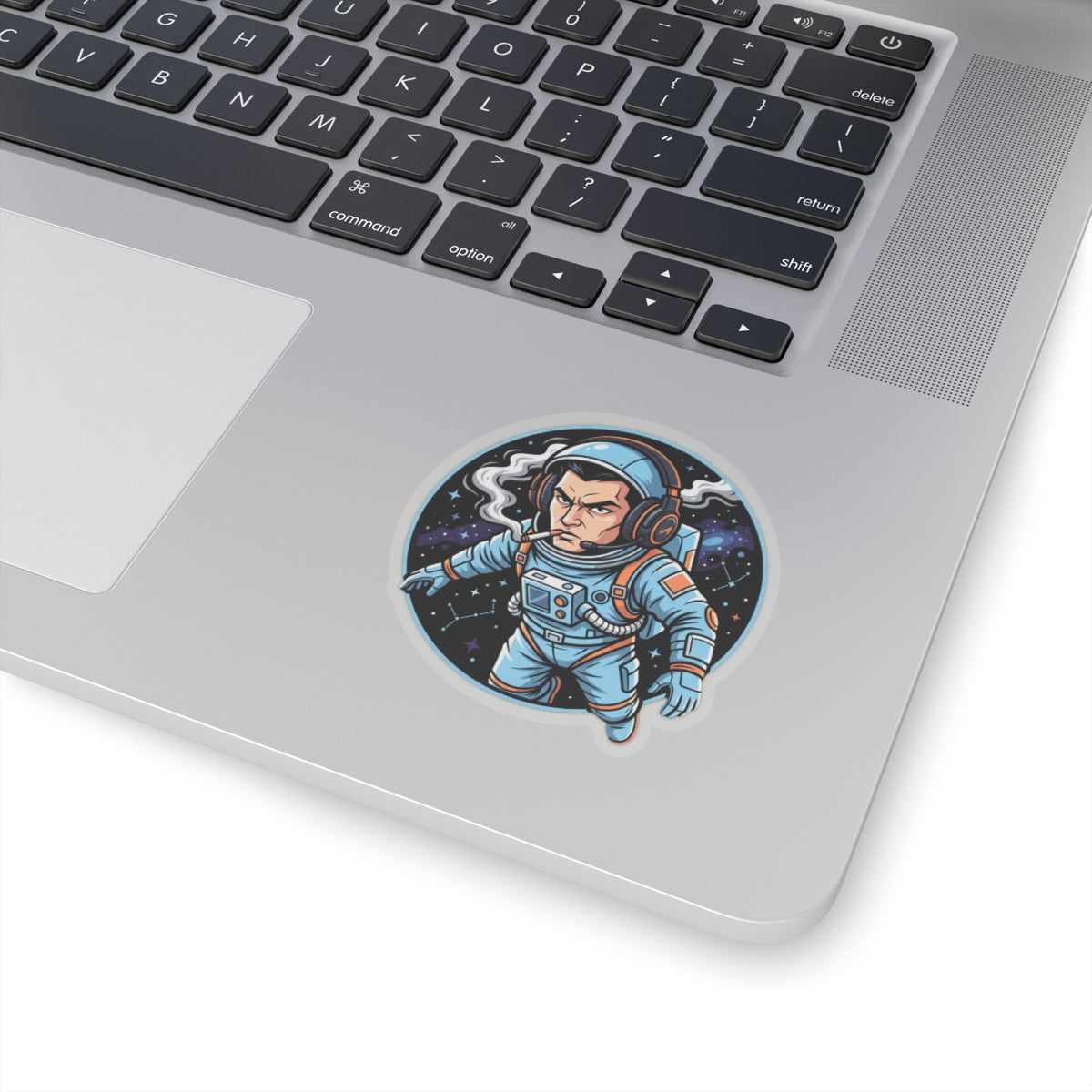 Cosmic Comm Link: Premium Die-Cut Space Gamer Sticker