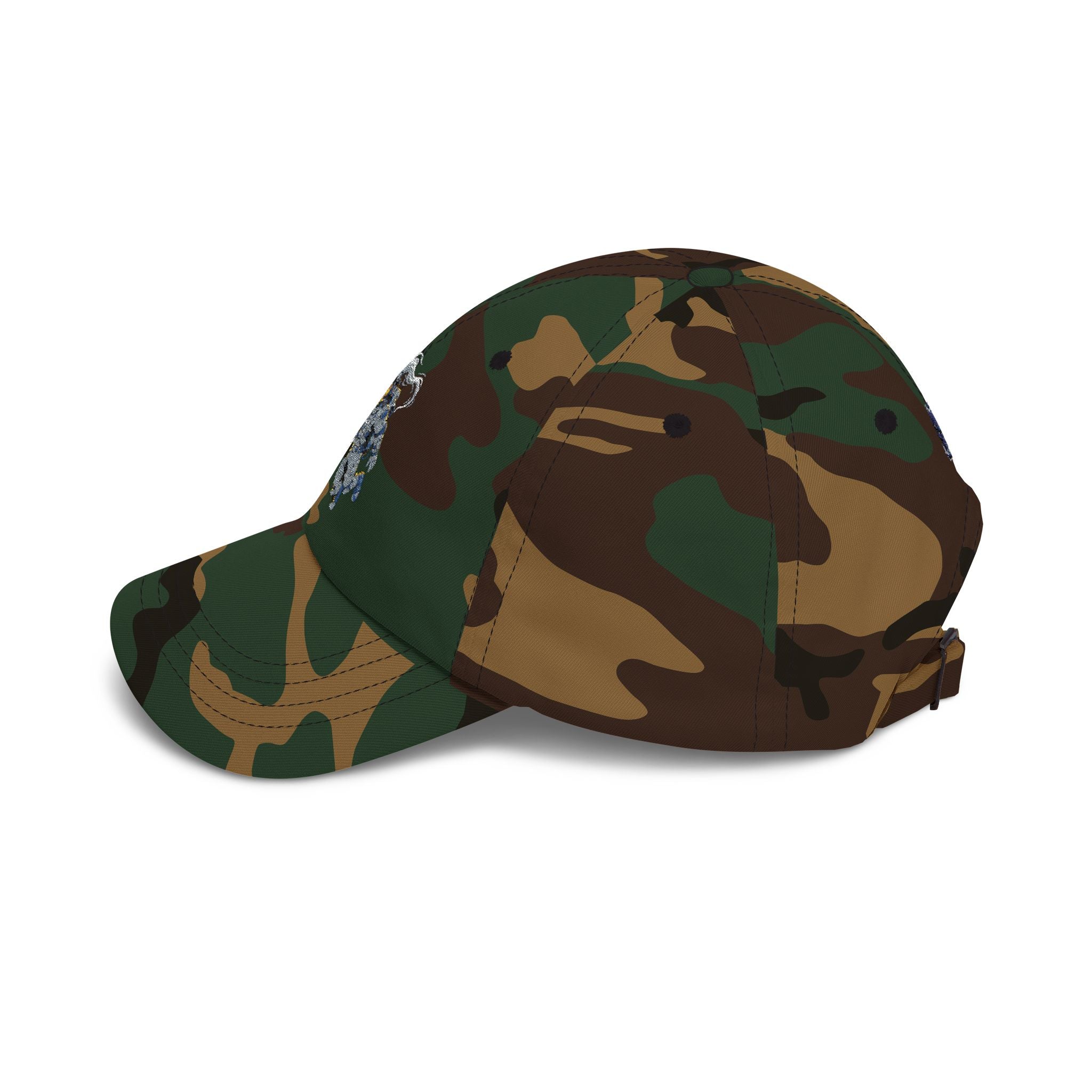 "Cosmic Command: Premium Embroidered Astronaut Dad Hat"