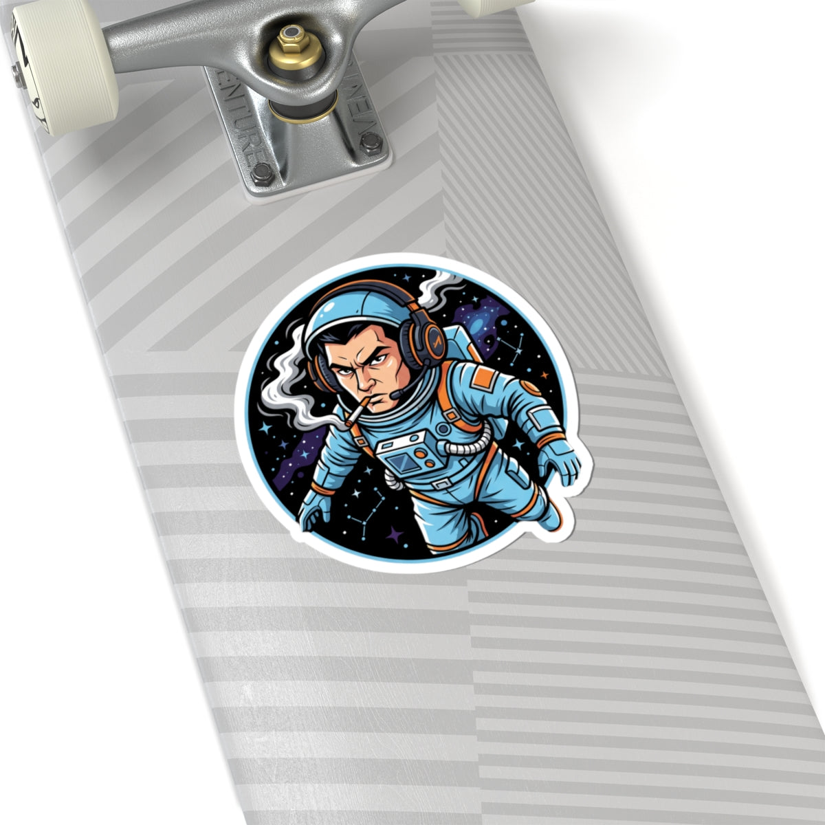 Cosmic Comm Link: Premium Die-Cut Space Gamer Sticker