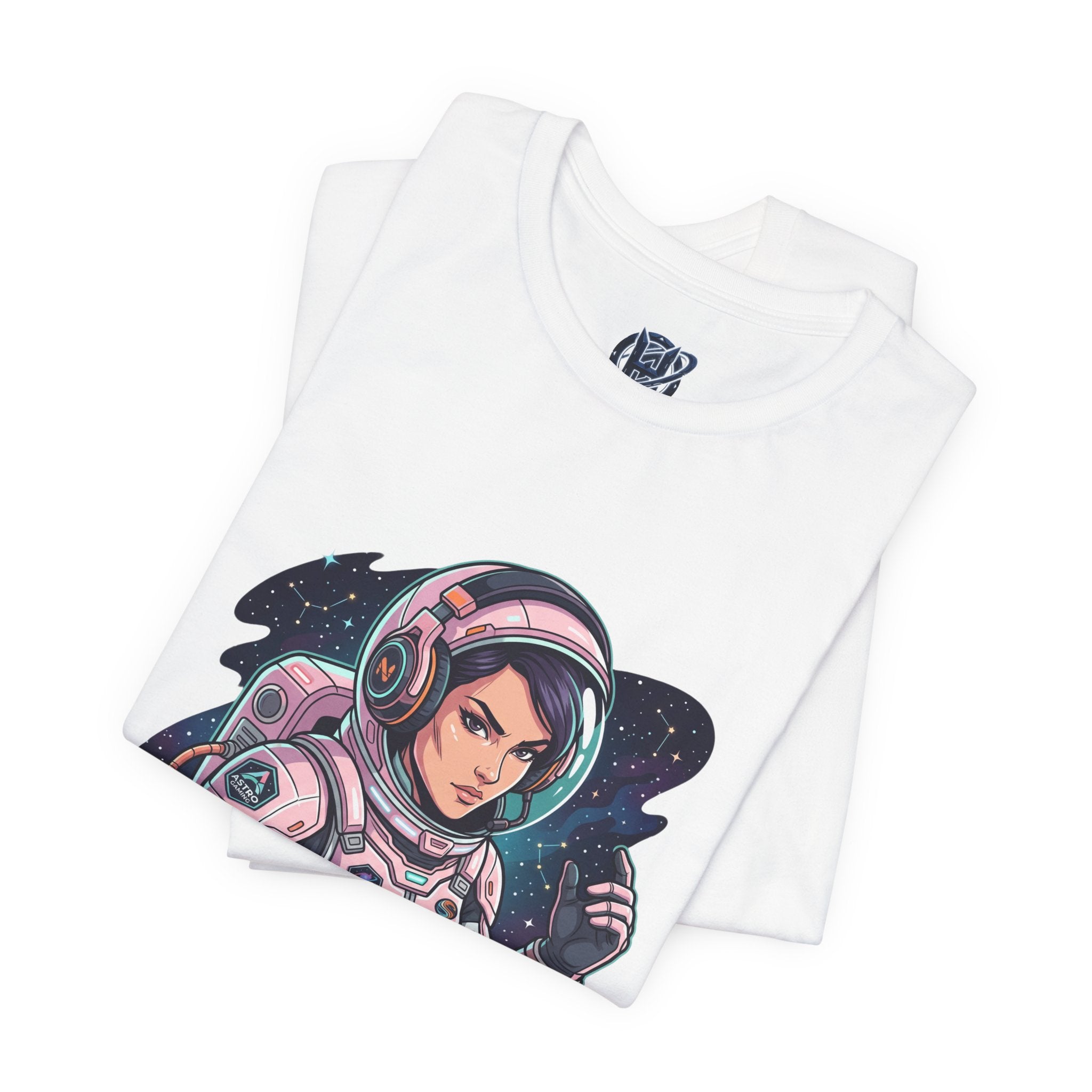 "Cyber-Nova: Galactic Empress Gaming Tee"