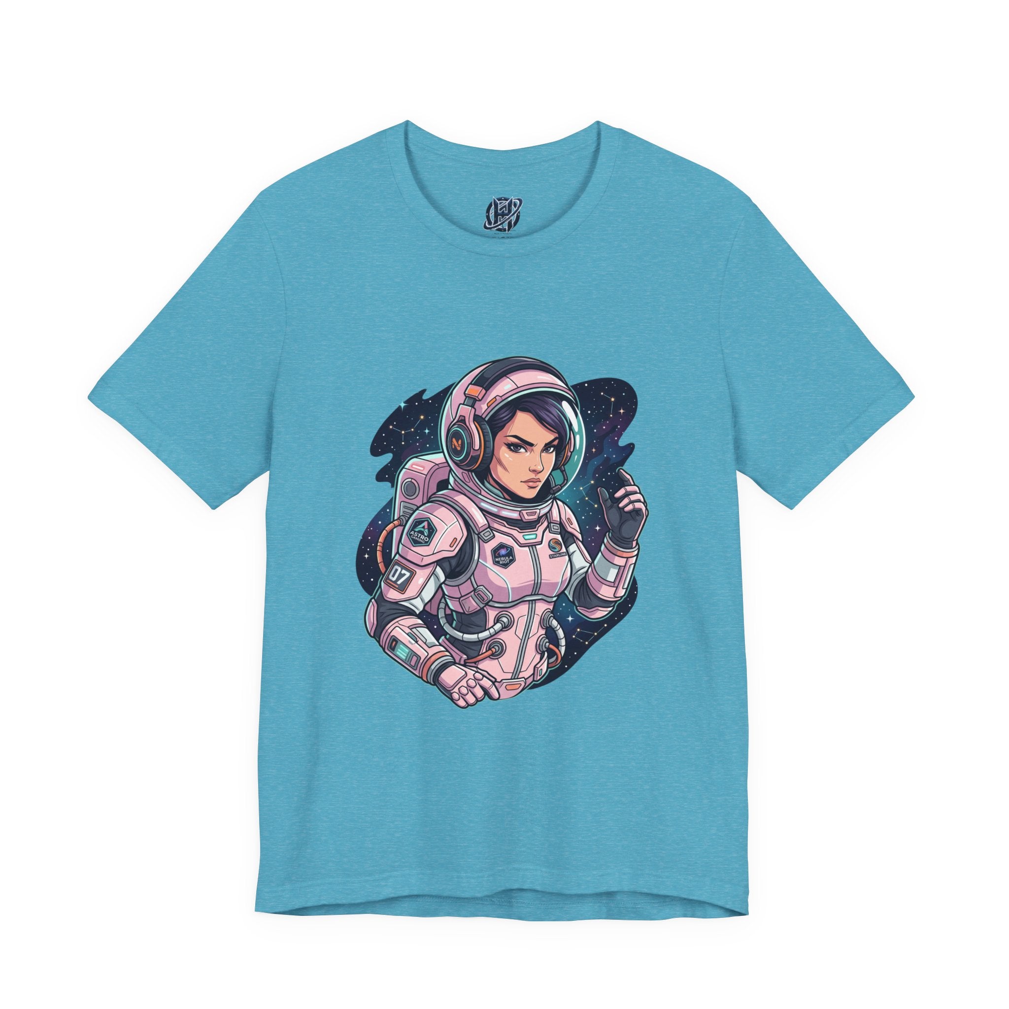 "Cyber-Nova: Galactic Empress Gaming Tee"