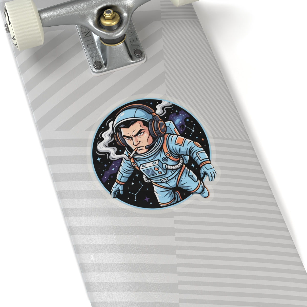 Cosmic Comm Link: Premium Die-Cut Space Gamer Sticker