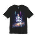 Astronaut on Galaxy Swing T‑Shirt