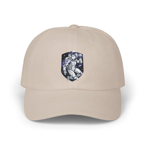 "Celestial Empress: Premium Female Astronaut Embroidered Cap"