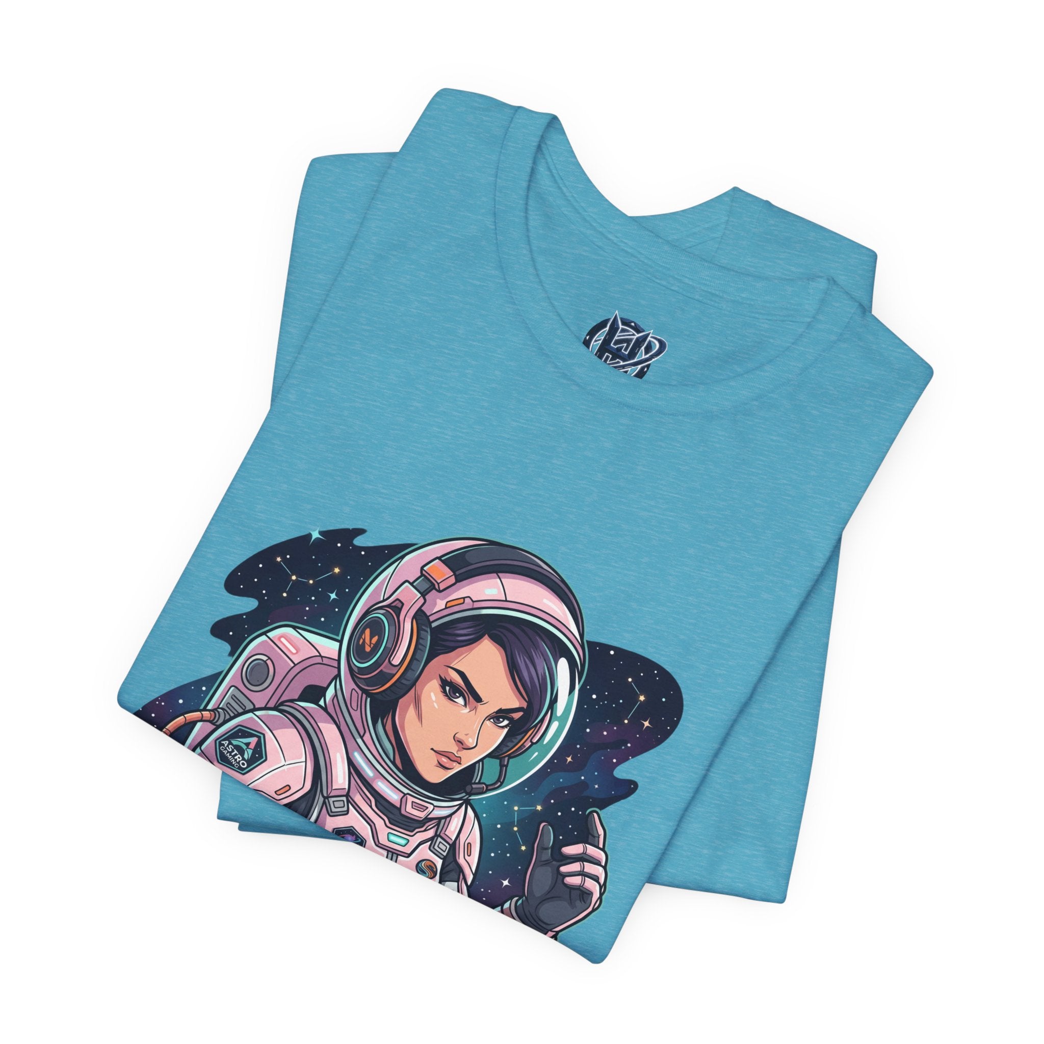 "Cyber-Nova: Galactic Empress Gaming Tee"