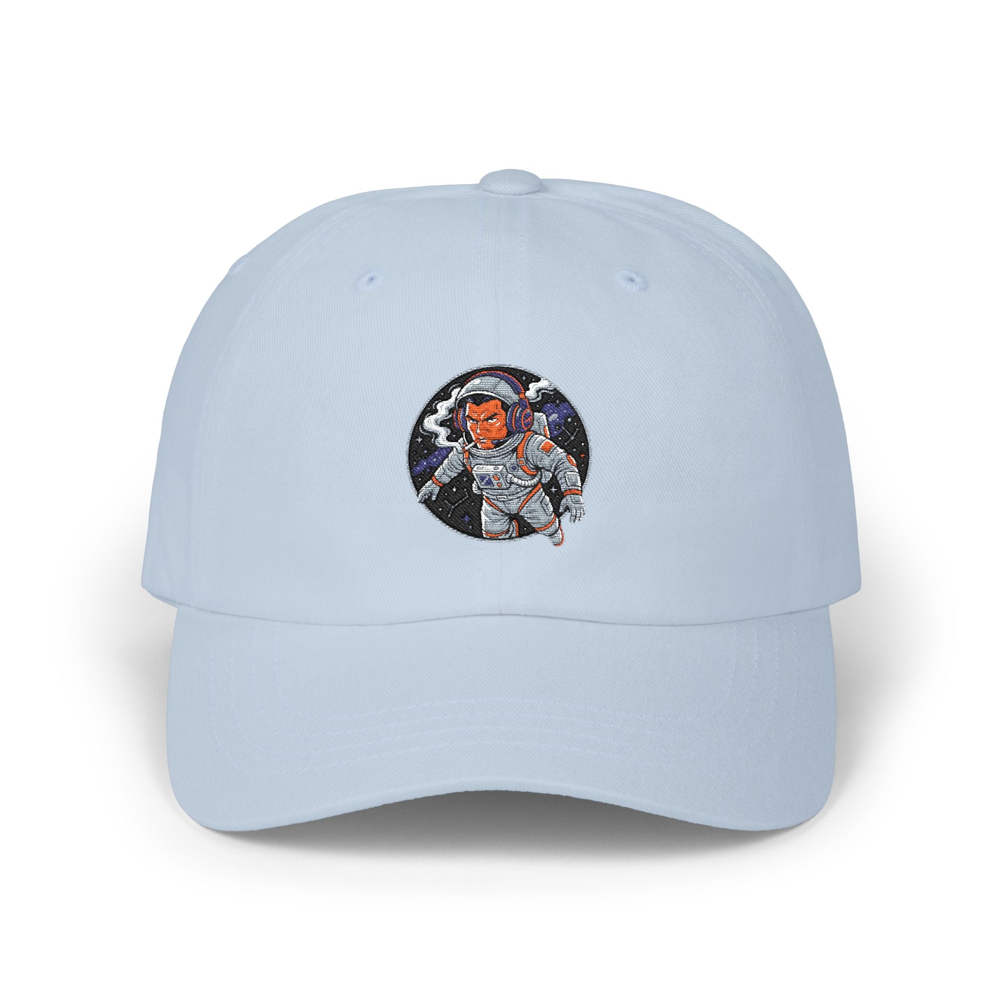 "Cosmic Retro: Vintage Patch Astronaut Gaming Cap"