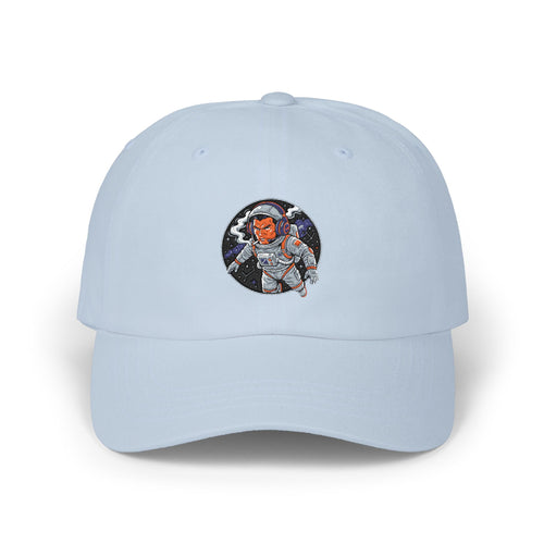 "Cosmic Retro: Vintage Patch Astronaut Gaming Cap"