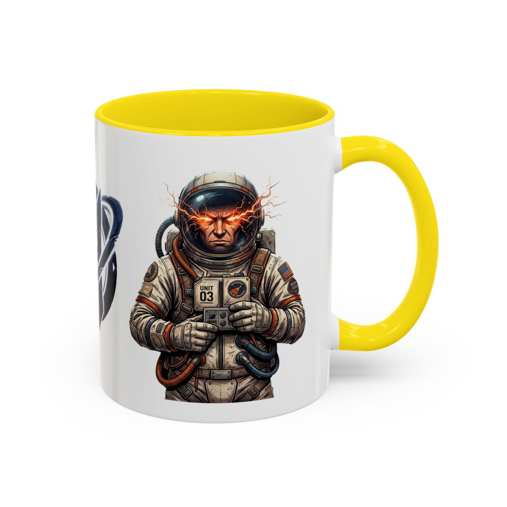 Space Astronaut Coffee Mug - Sci‑Fi Cosmic Crew Accent Mug (11/15oz)