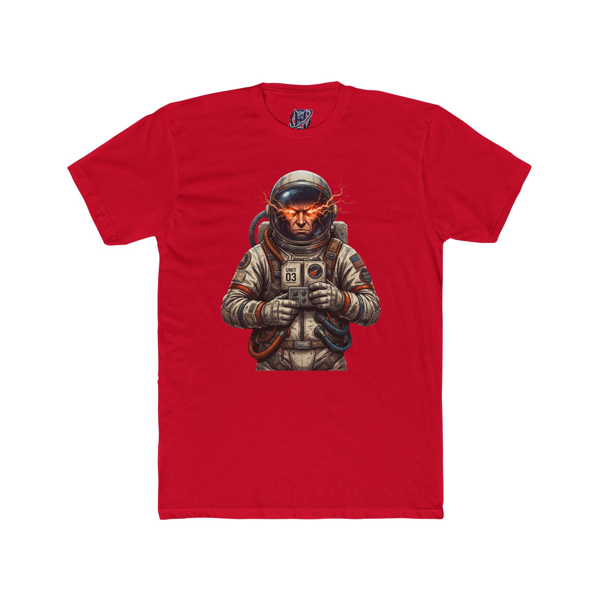 "Red-Eyed Cosmonaut Gaming Gift Tee"