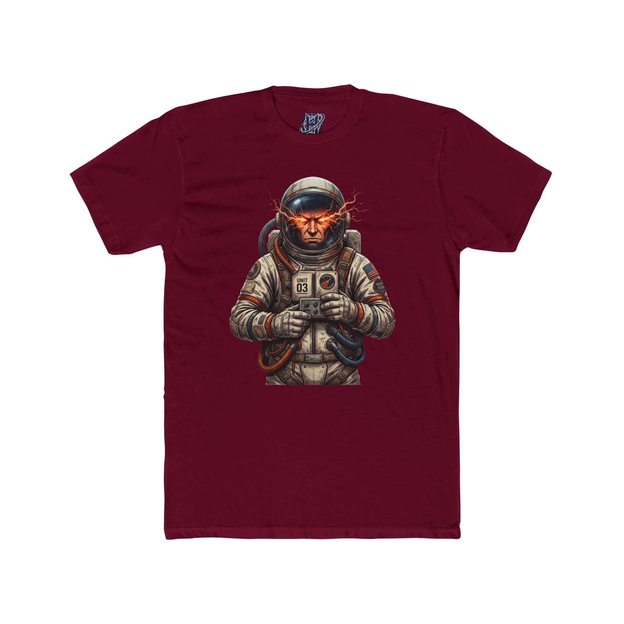 "Red-Eyed Cosmonaut Gaming Gift Tee"