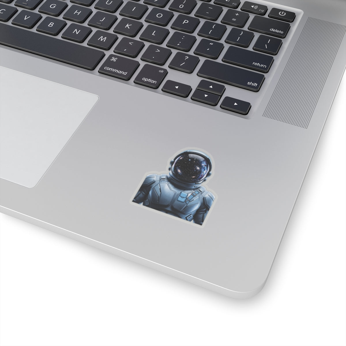 Astronaut Helmet Sticker — Cosmic Space Kiss-Cut Decal for Laptops & Gear