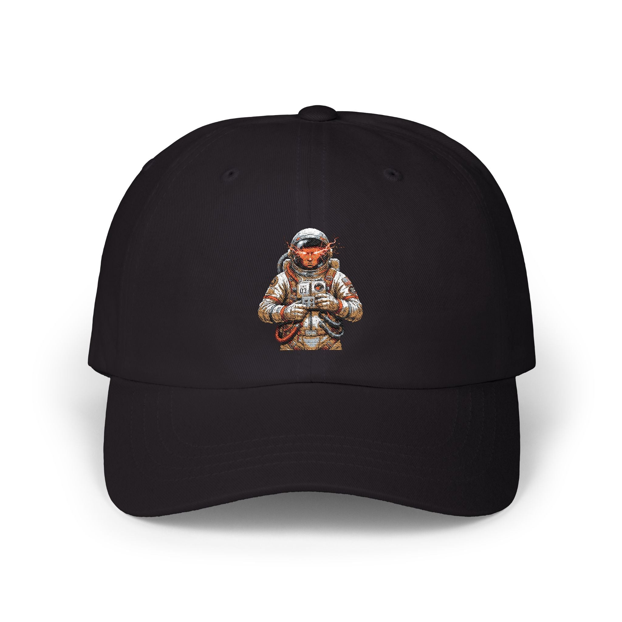 "HyperObrit: Overdrive Astronaut Premium Embroidered Cap"