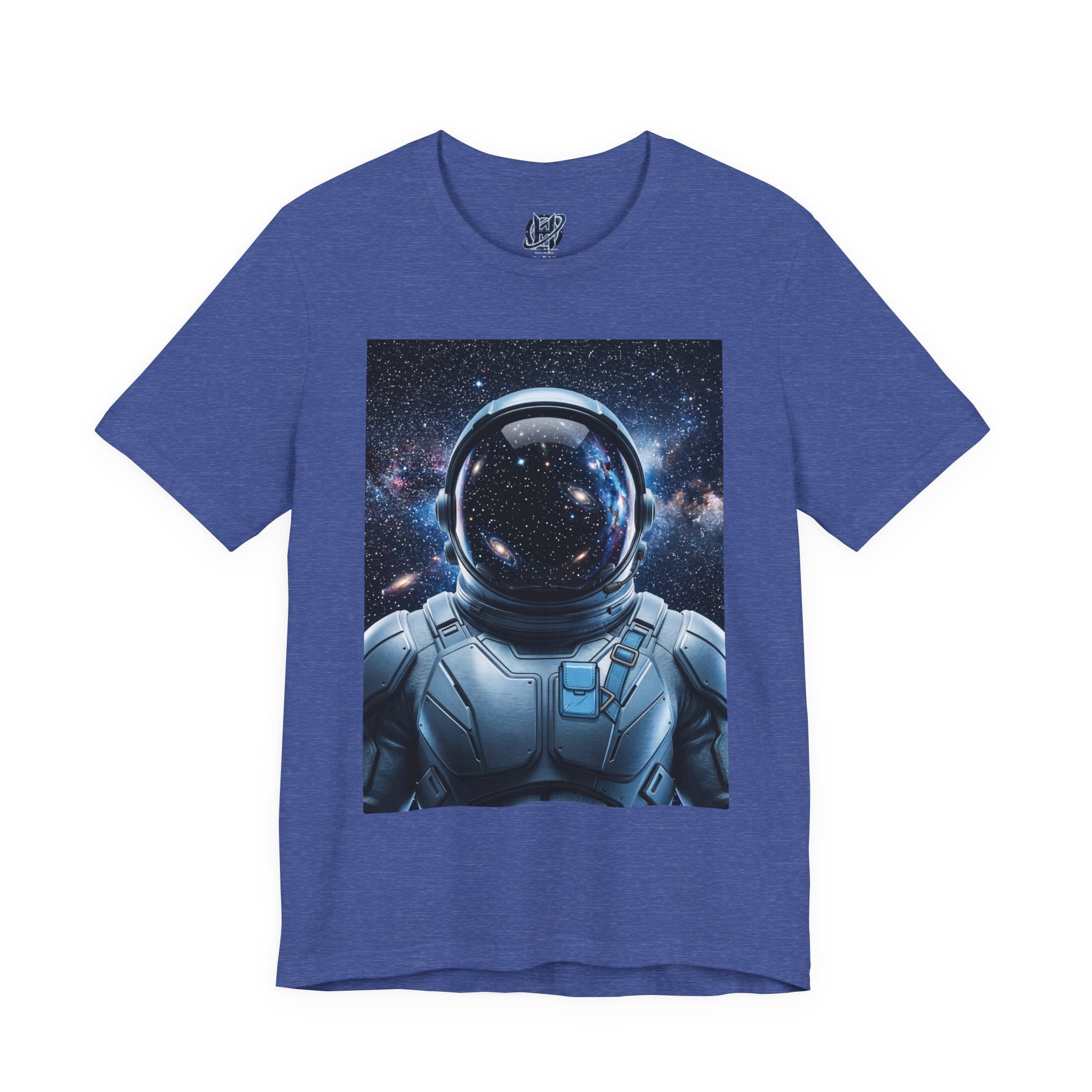 Astronaut Graphic Tee — Space Helmet Galaxy T-Shirt