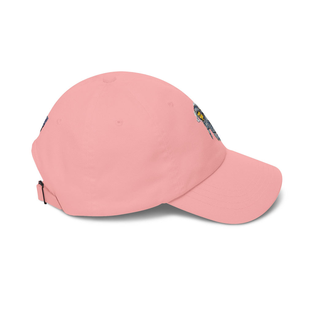 "Cosmic Command: Premium Embroidered Astronaut Dad Hat"