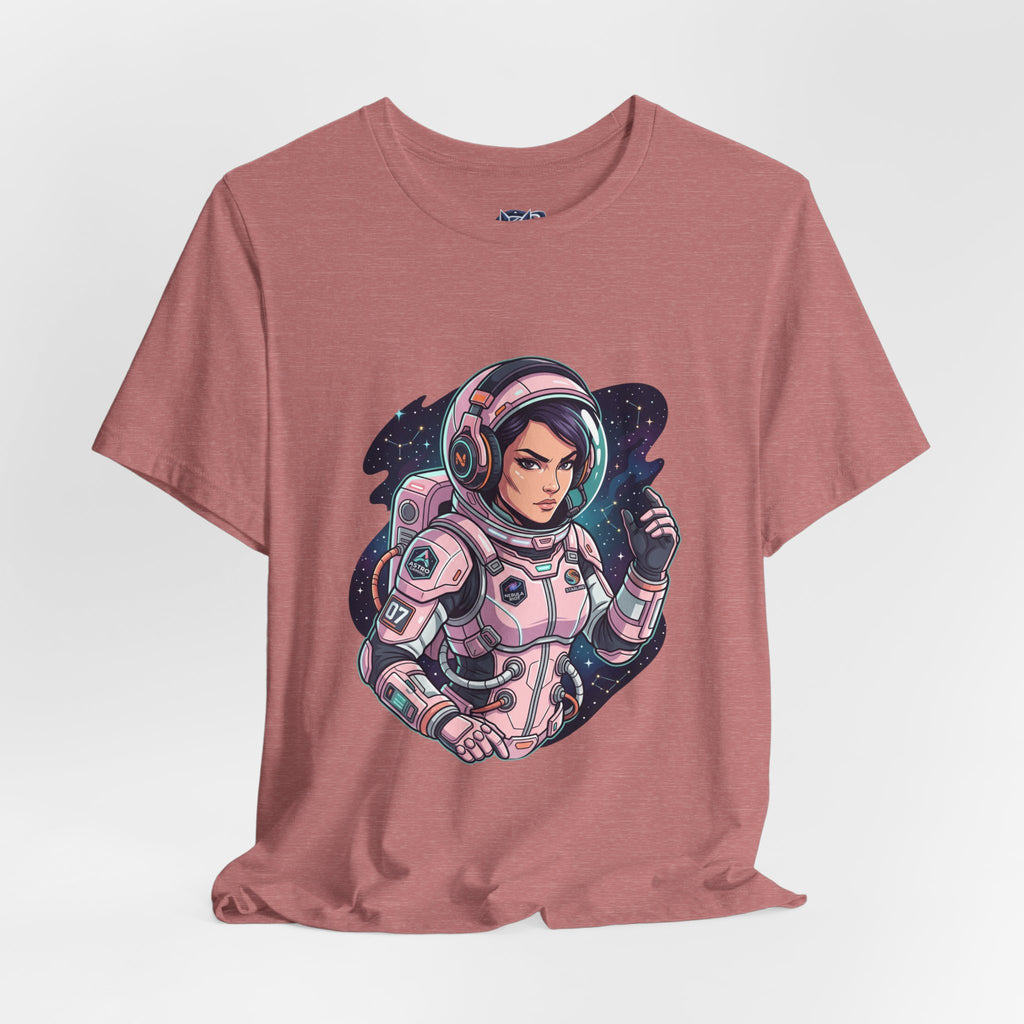 "Cyber-Nova: Galactic Empress Gaming Tee"