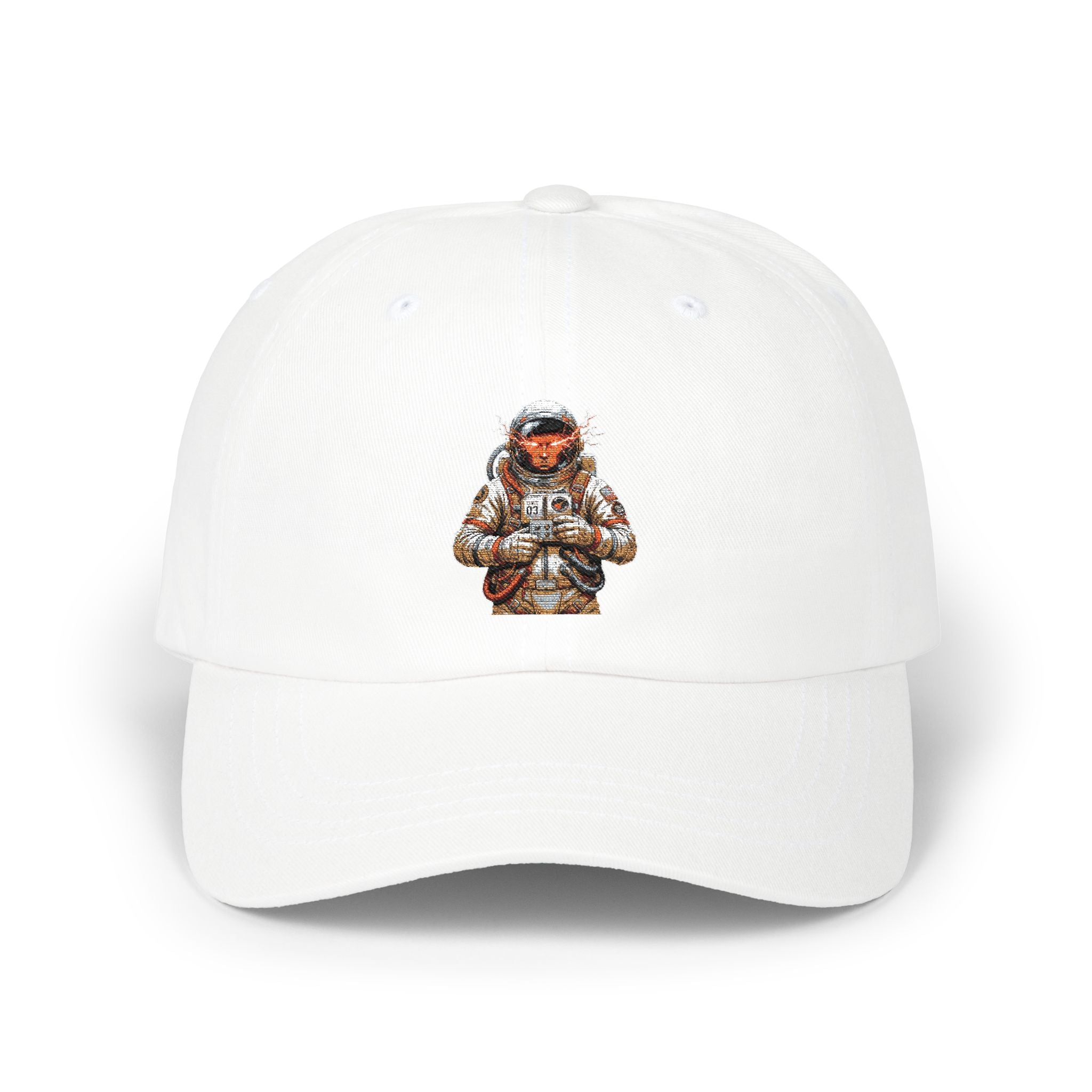 "HyperObrit: Overdrive Astronaut Premium Embroidered Cap"