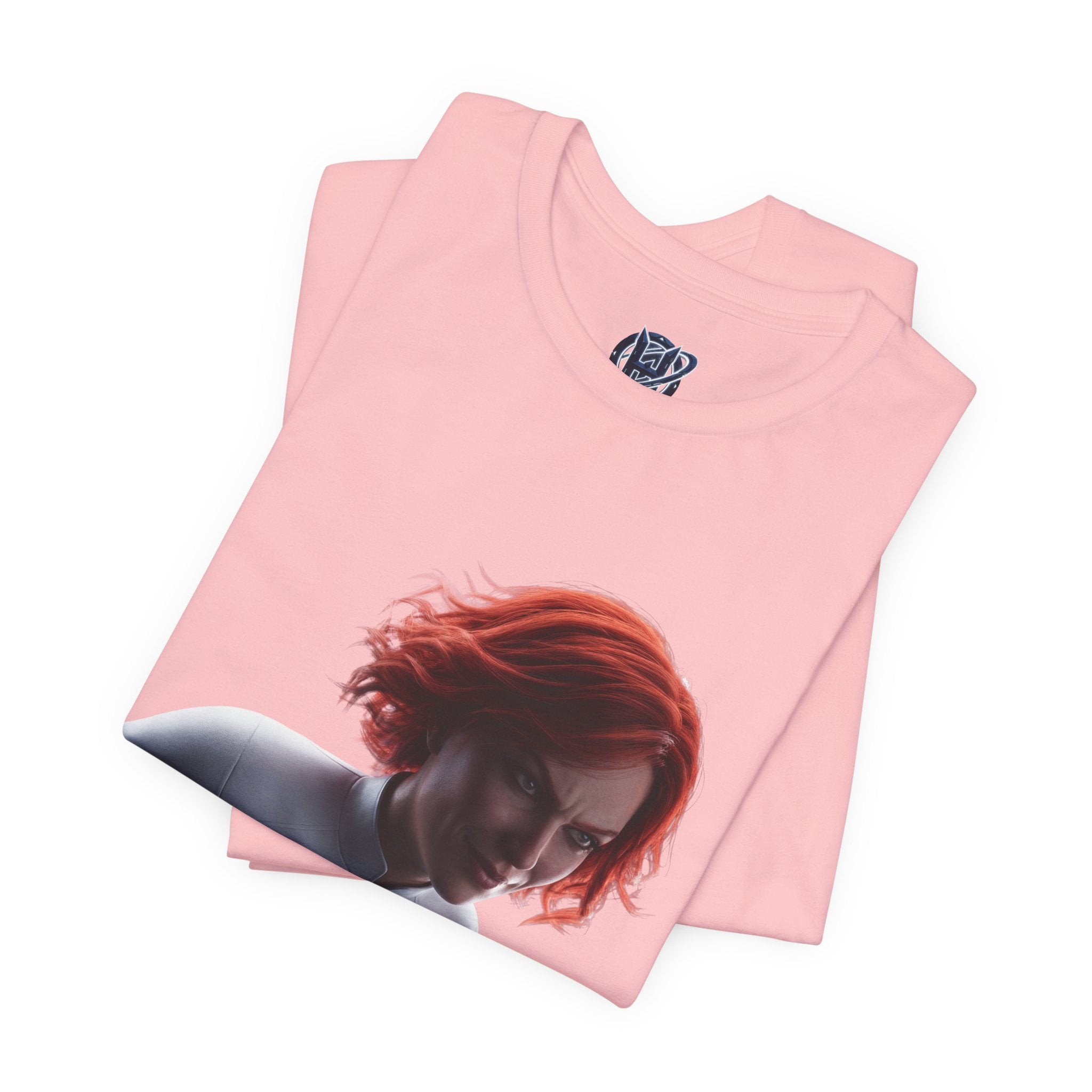 Superhero Flight T-Shirt — Red-Haired Flying Hero Graphic Tee