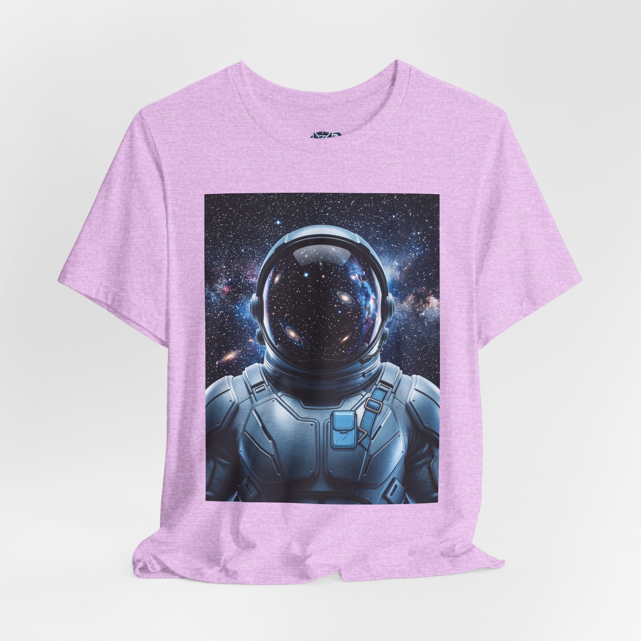 Astronaut Graphic Tee — Space Helmet Galaxy T-Shirt