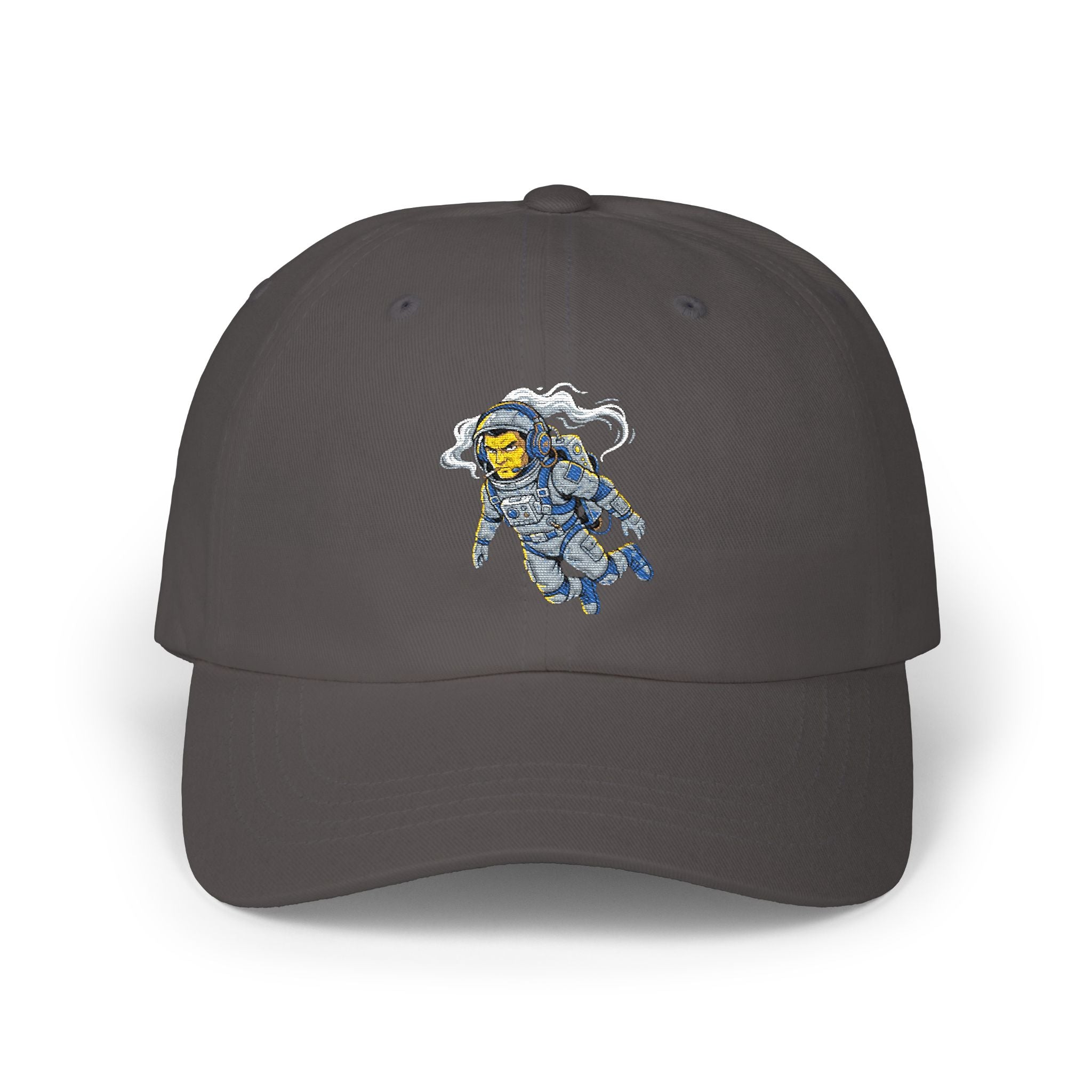 "Cosmic Command: Premium Embroidered Astronaut Dad Hat"