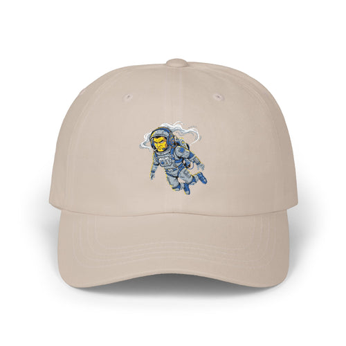 "Cosmic Command: Premium Embroidered Astronaut Dad Hat"